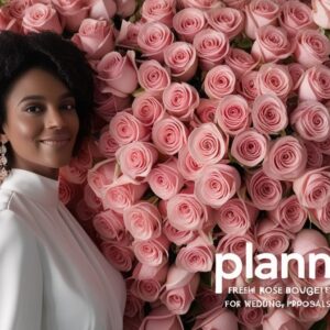 Fresh Bulk Roses Flower Bouquet (50, 100, 500, 1000+ Roses) - Wedding Decor-Ready Bundles