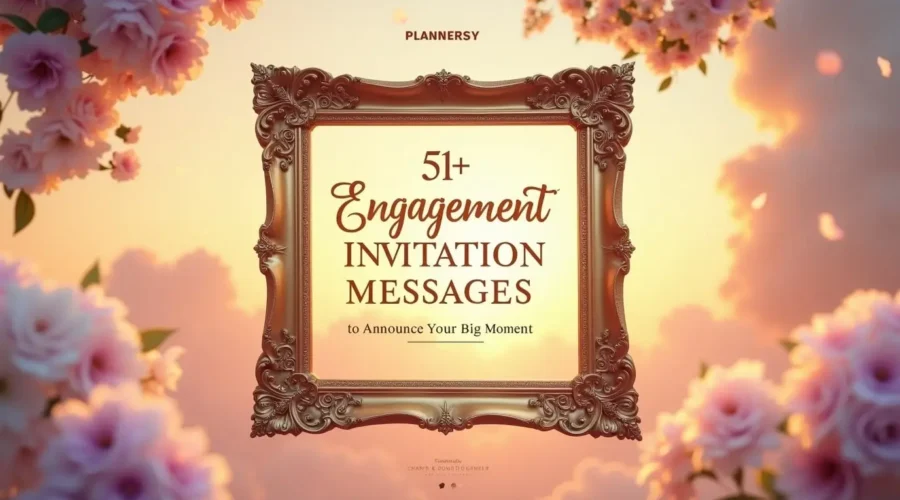 51+ Engagement Invitation Messages to Announce Your Big Moment
