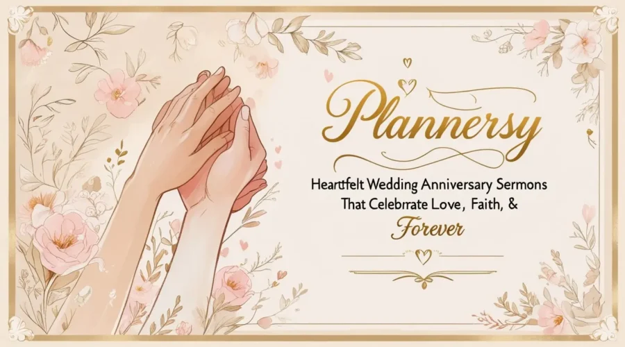 Heartfelt Wedding Anniversary Sermons That Celebrate Love, Faith & Forever