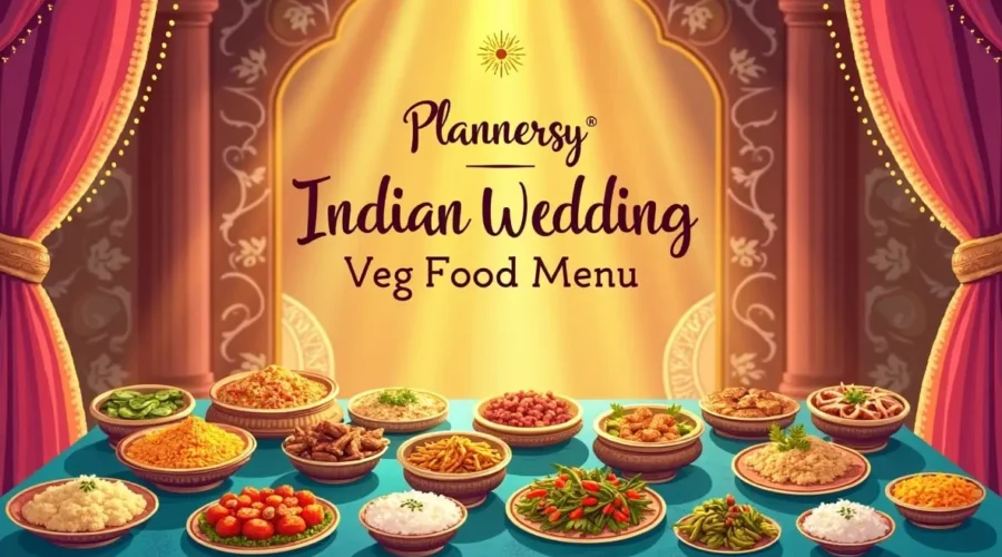 Indian Wedding Veg Food Menu List: A Lavish Spread of Flavors by Team Plannersy