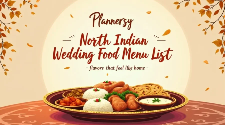 North Indian Wedding Food Menu List (Veg)