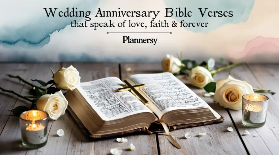 Wedding Anniversary Bible Verses That Speak of Love, Faith & Forever