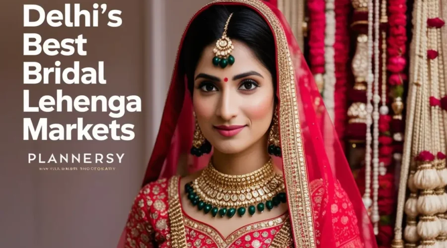 Delhi’s Best Places & Markets to Buy Bridal Lehengas [From Budget Finds to Luxury Designer Picks]