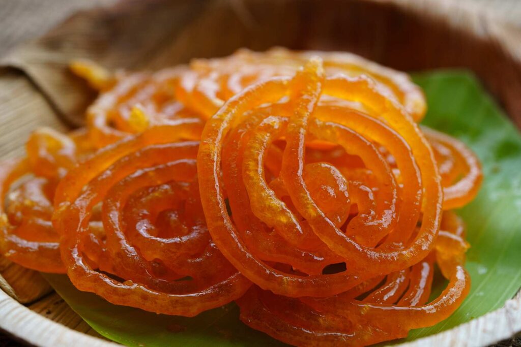 Jalebi - surag syrup sweet