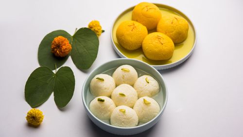 Rasgulla & Rajbogh - An Indian Sweet for Wedding Menu