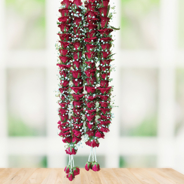 Red-Rose-With-Zipso-Flower-Varmala