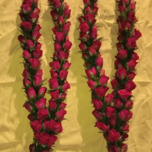 Exquisite Red Rose Garland [Heavy Design]