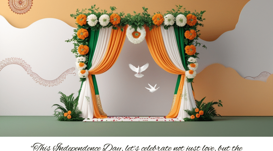 India’s 79th Independence Day & Your Freedom to Celebrate Love in India, Your Way!