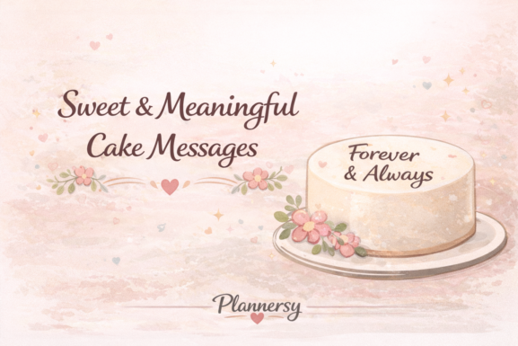 Sweet & Meaningful Cake Messages & Sayings - Plannersy Blog