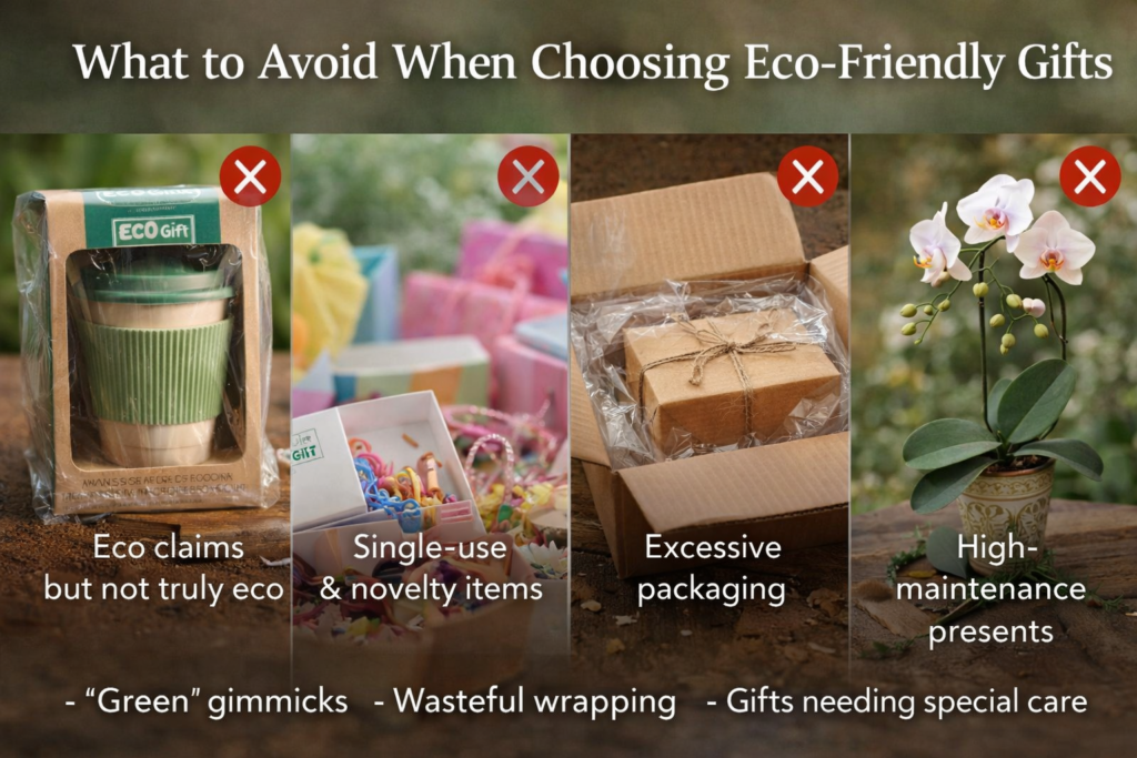 What to avoid while choosing eco friendly gifts