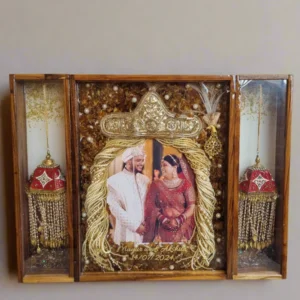 Timeless Token Preservation Frame – Photo & Bridal Keepsake Display Box