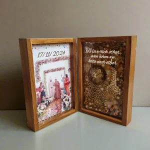 Eternal Bloom Book Frame - Wedding Flower & Kaleera Preservation Display